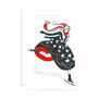 Starry Skater Christmas cards (pack of 8)
